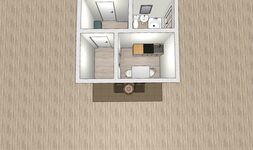 EMAS 1 / Whg. mit 2 Einzelbetten, WLAN, Küche, Waschmaschine Bild 3