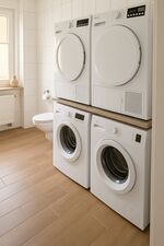 Waschmaschine und Wäschetrochner