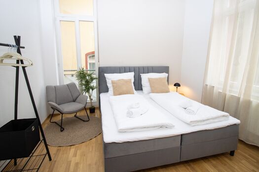 Modernes Apartment, Zentrum, Nahe Bahnhof, inkl. Parkplatz, Balkon Bild 4