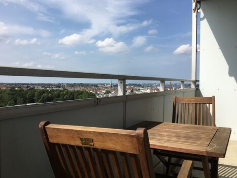 ★Sonnenuntergang vom Balkon/Ausblick bis Ostsee Zdjęcie 2