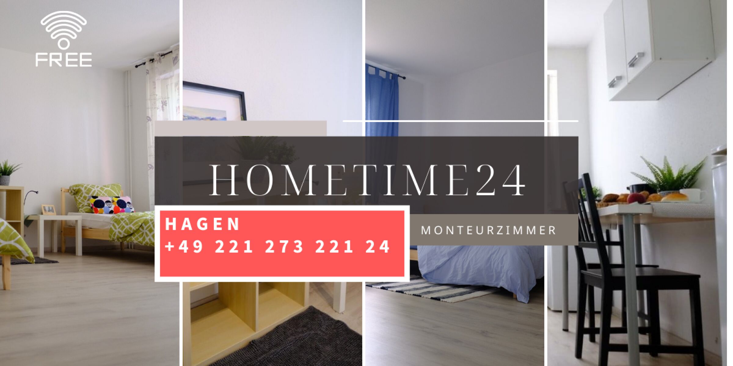 **** Hometime24 - Frisch renovierte Wohnung in Hagen ****