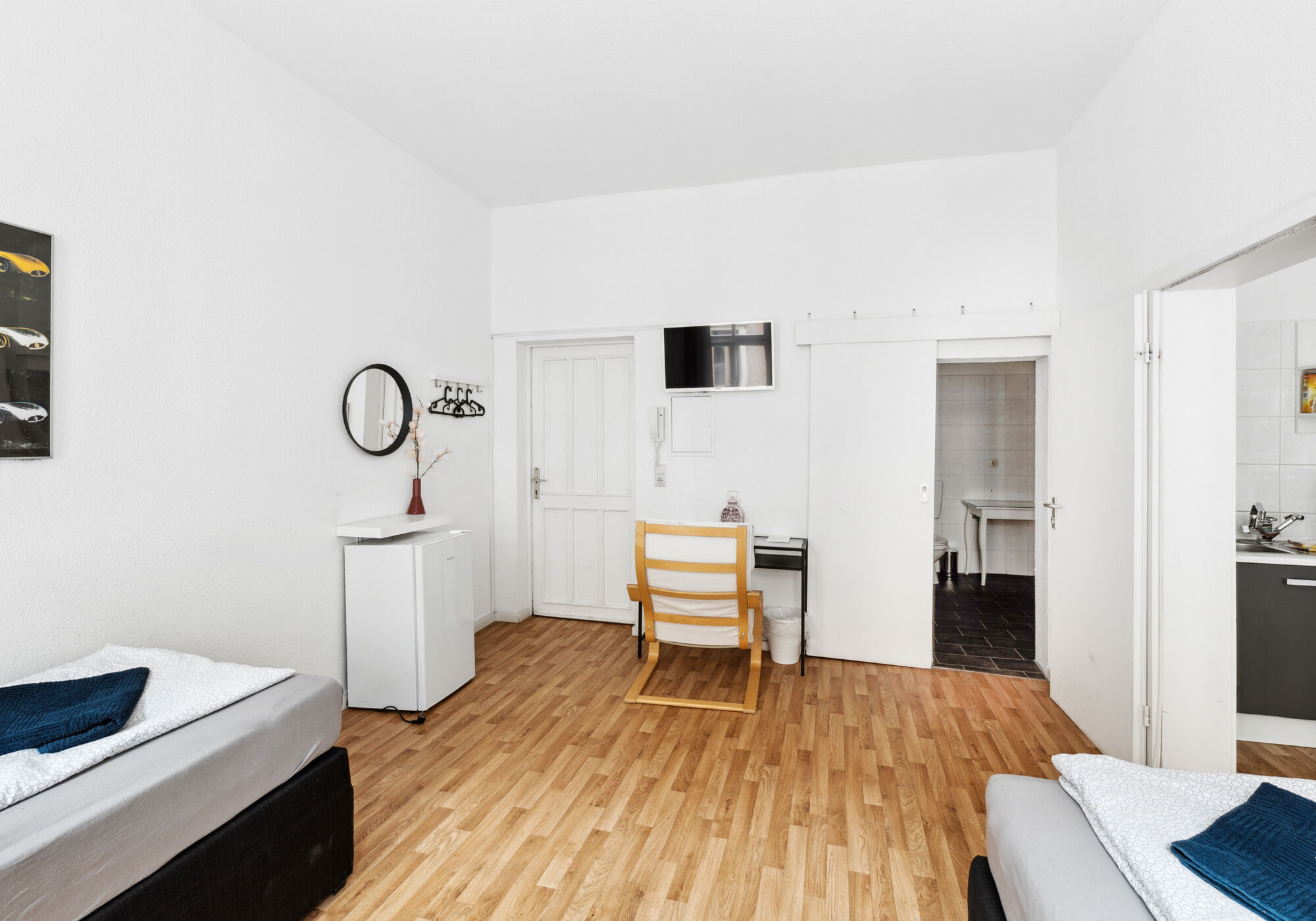 Studio Apartment mit eigenem Badezimmer und eigener Küche