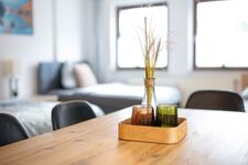 Wohnbereich / Schlafbereich mit 3 Betten