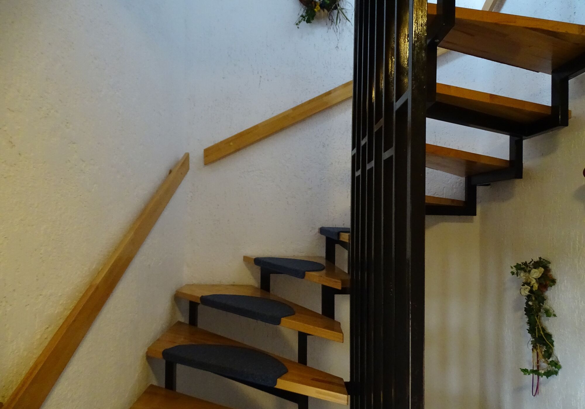 Treppe zur Ferienwohnung