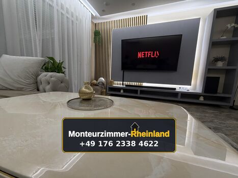 🏠✨ LUXUS-MONTEURSWOHNUNG Bergisch Gladbach an Leverkusen und Köln ✨🏠