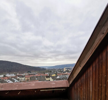 Süd Loggia mit tollem Ausblick