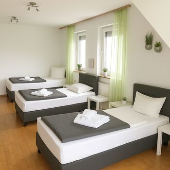 SUNNYHOME Monteurwohnungen nahe Regensburg (8 Pers)(ID 402 ) Zdjęcie 3