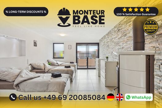 MONTEUR BASE - Unterkunft für 2-7 Personen in Rüsselsheim Picture 1