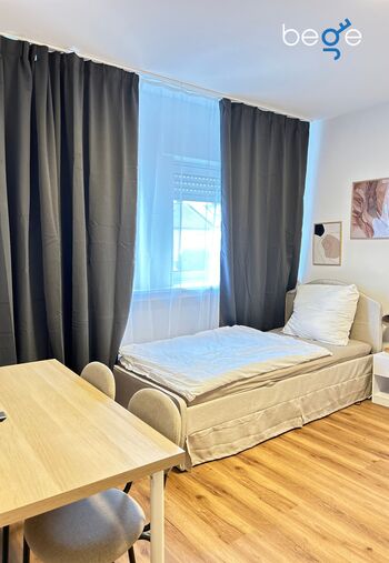 Schlafzimmer 1 mit zwei Einzelbetten