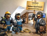 Leoben "Raben Apartment" 4 Schlafzimmer, Küche,Bad,Parkplatz Bild 1