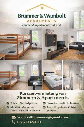 Quartier an der Rennbahn 2 | Monteurwohnung für bis zu 8 Per Bild 5