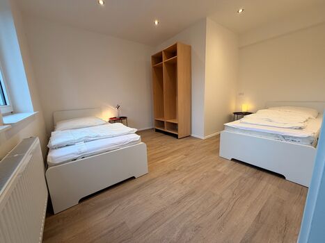 Unterkunft perfekt für Monteure und Berufsreisende mit Terrasse Bild 2