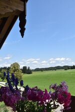 Blick vom Balkon