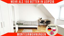 **Über 150 Betten** Die besten Monteurwohnungen in Leipzig! Bild 1