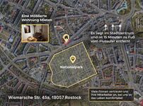 2-Zimmer-Wohnung im historischen Zentrum von Rostock – ideal für Monteur Bild 7