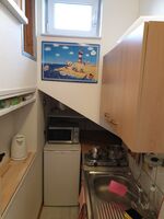 Komplett ausgestattete Küche