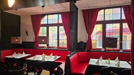 Innenraum italienisches Restaurant im Haus 