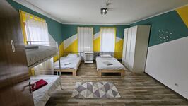 Mehrbettzimmer auch für Familien und Gruppen