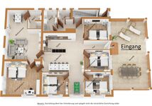 Darstellung zur Orientierung / Grundriss in 3D