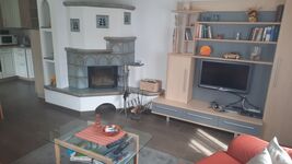 Kamin im Wohnzimmer 