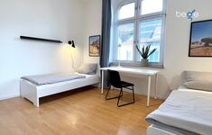 Schlafzimmer 2 mit zwei Einzelbetten