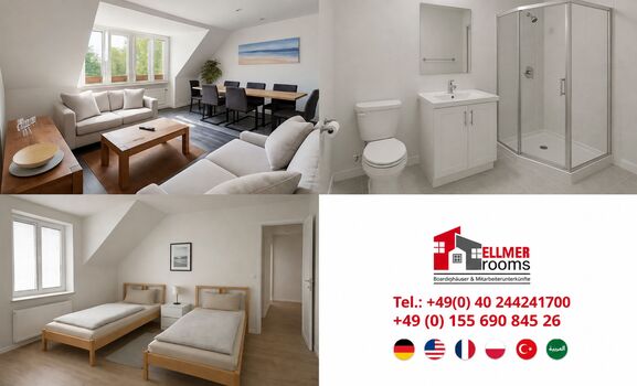 Mitarbeiterzimmer ab 16 Euro heute anfragen, morgen einziehen Bild 1