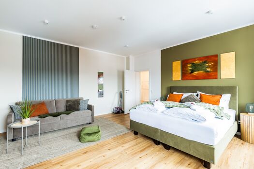 3 Schlafzimmer plus Daybed - Boxspringbetten - 8 Personen Bild 5