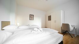 Handtücher und Bettwäsche sind inklusive