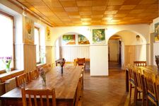 Viel Platz für gemeinsame Essen, Besprechungen & Co.