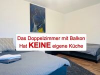 Doppelzimmer mit zwei Einzelbetten - das Doppelzimmer hat keine eigene Küche