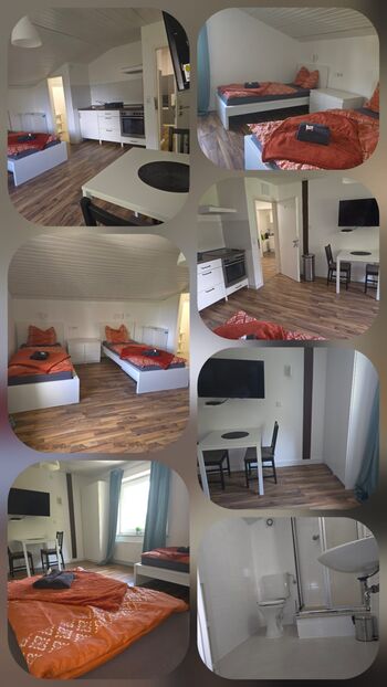 Monteurunterkunft mit Einzel- und Doppelzimmern, eigenem Bad/WC und Küch Bild 5