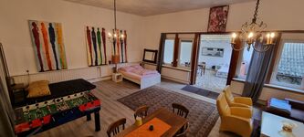 NEU** Besondere LOFT Wohnung für bis zu 6 Personen! Terrasse Bild 2