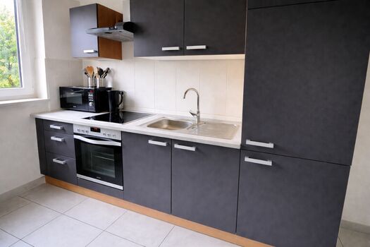 Monteurwohnungen in Coesfeld | WLAN | Küche Bild 3