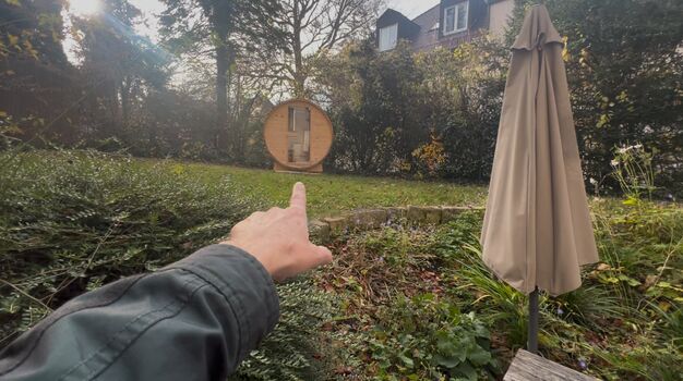 Appartement mit Wohnküche+ Bad + Terrasse + Garten mit Sauna Bild 4