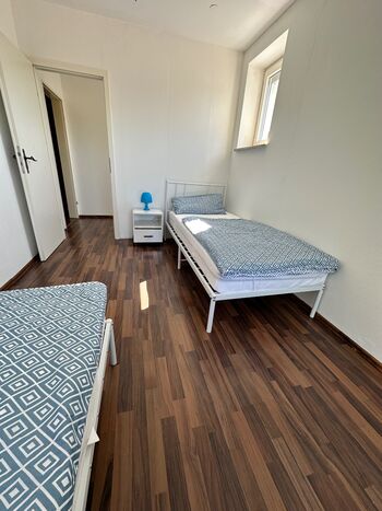 Wohnung in Augsburg, 3 Doppelzimme mit Einzelbetten Obrázok 3