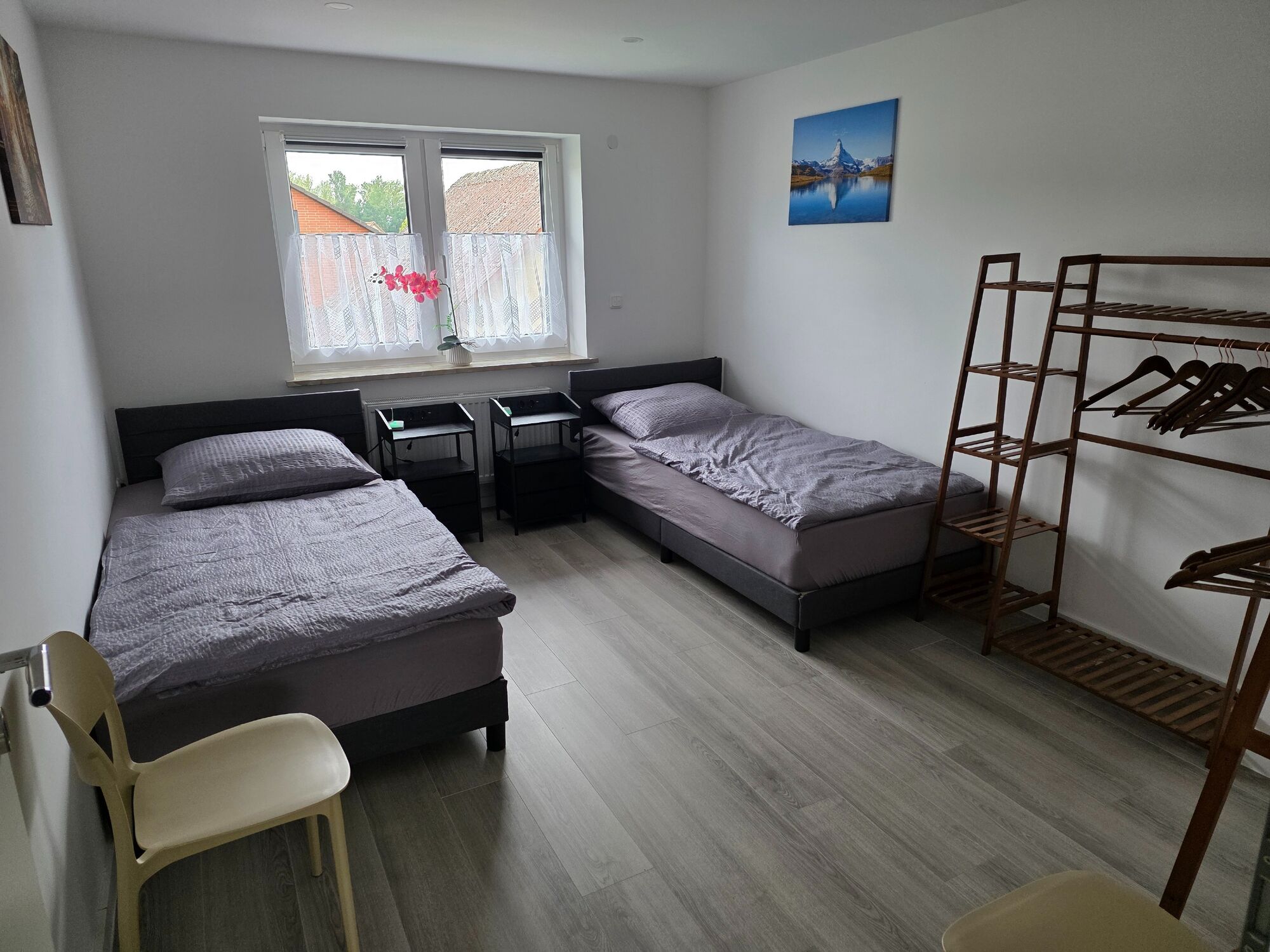 1 Zimmer, 2 Einzelbetten