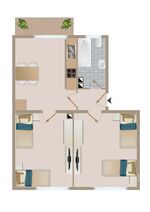 CosyHomes24 (GE09b) • Balkon • Higspeed-Wifi • Stellplatz Bild 4