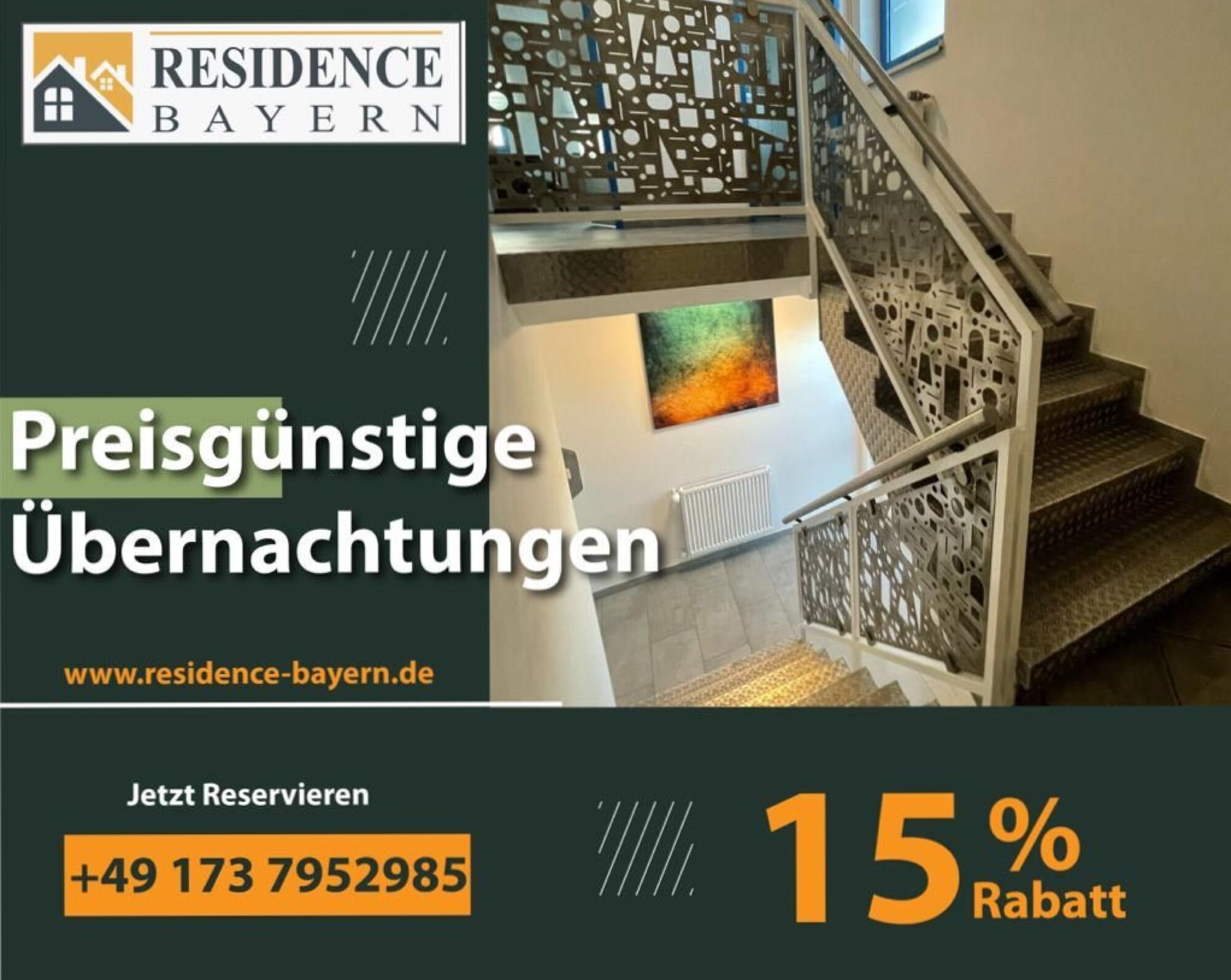 Monteurzimmer Pension & Apartments - Residence-Bayern