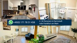 Apartments in Darmstadt und Frankfurt am Main- 2-30 Personen Bild 1