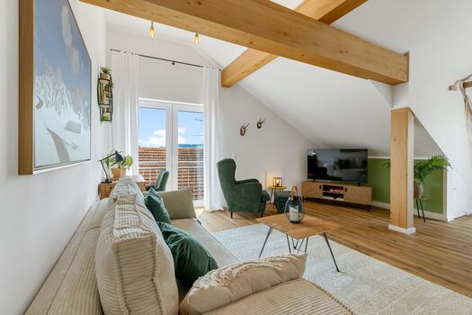 FeWo WIESEN.glück | 100m² | Balkon | 🅿️ | max 6 Personen Bild 4