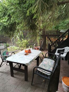 Möbliertes Holzhaus mit Garten - Monteurunterkunft Bild 4