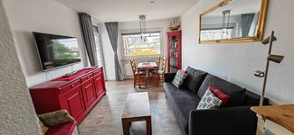 Wohnzimmer mit Schlafcouch