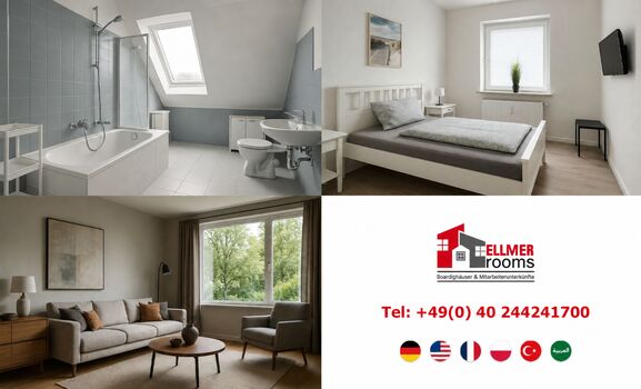 Monteurzimmer in Celle ab 16 Euro heute anfragen, morgen einziehen