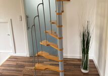 Treppe ins obere Schlafzimmer