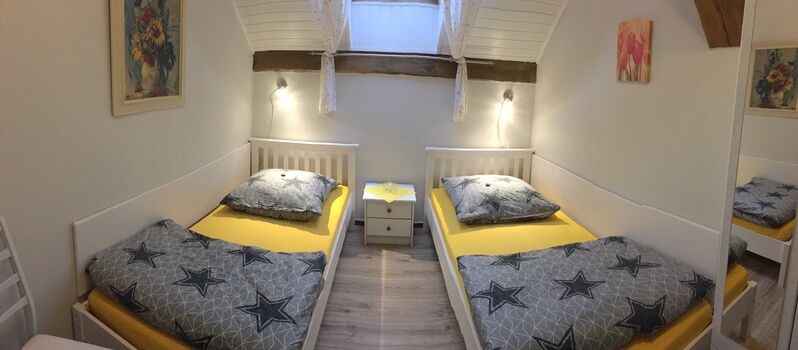 Ein Doppelzimmer in einer unserer Unterkünfte