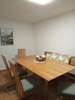 Essbereich/Sitzbereich im Appartement