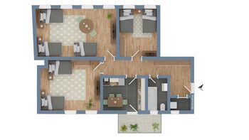CosyHomes24 (BO11) • Highspeed-Wifi • TOP-Anbindung Picture 2