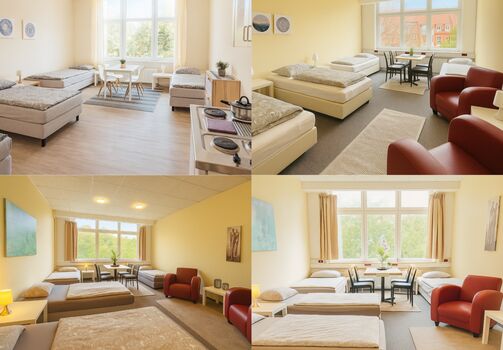 35 Einzel- & Doppelzimmer sowie 15 Apartments | WLAN | Küche | Zentrale Bild 5