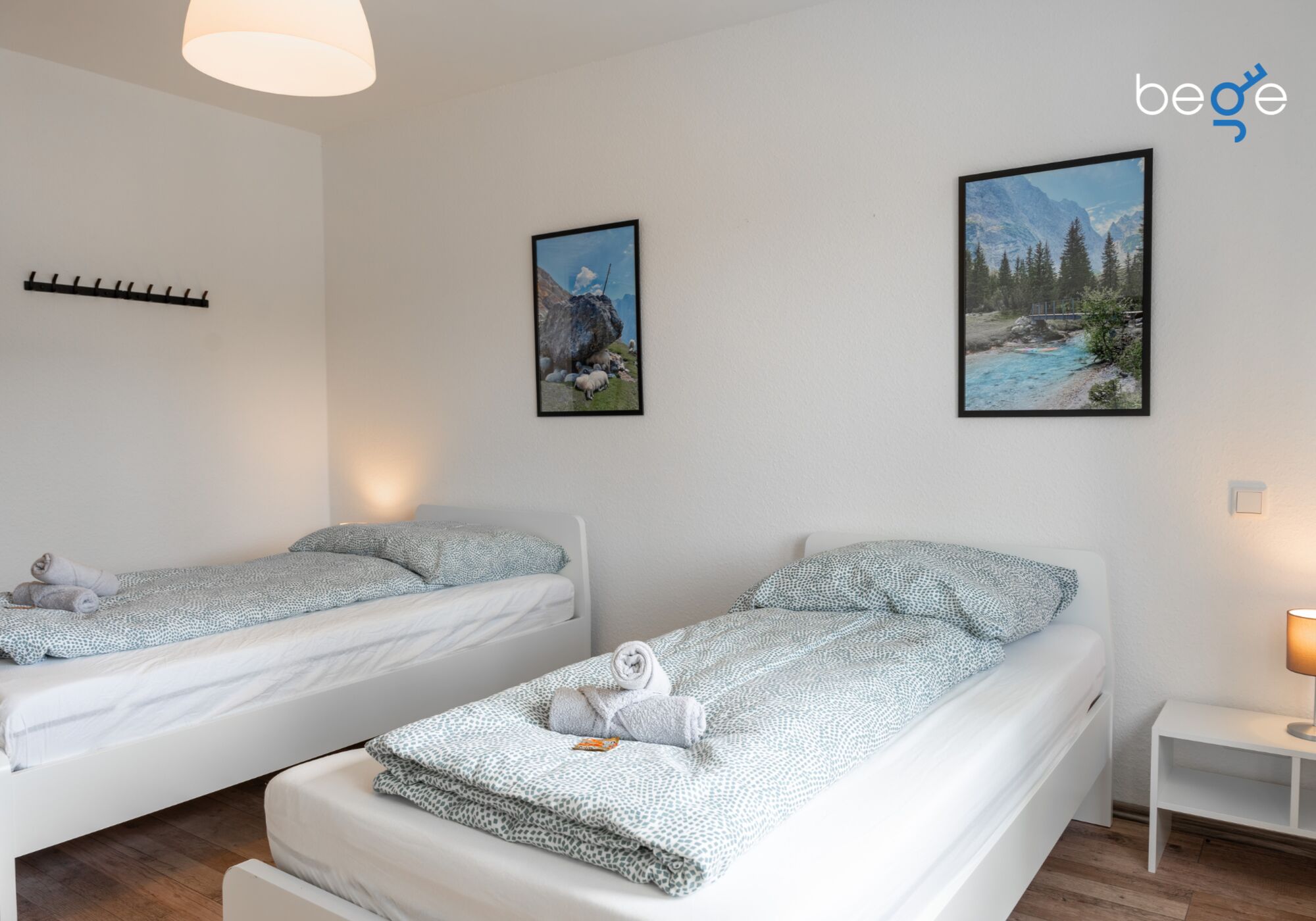 Geräumige Schlafzimmer