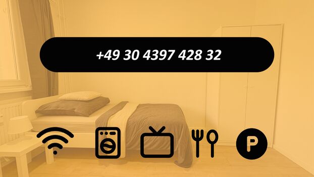 Neu renoviert: Wohnungen mit Einzelbetten, TV, WLAN, Parkpl.